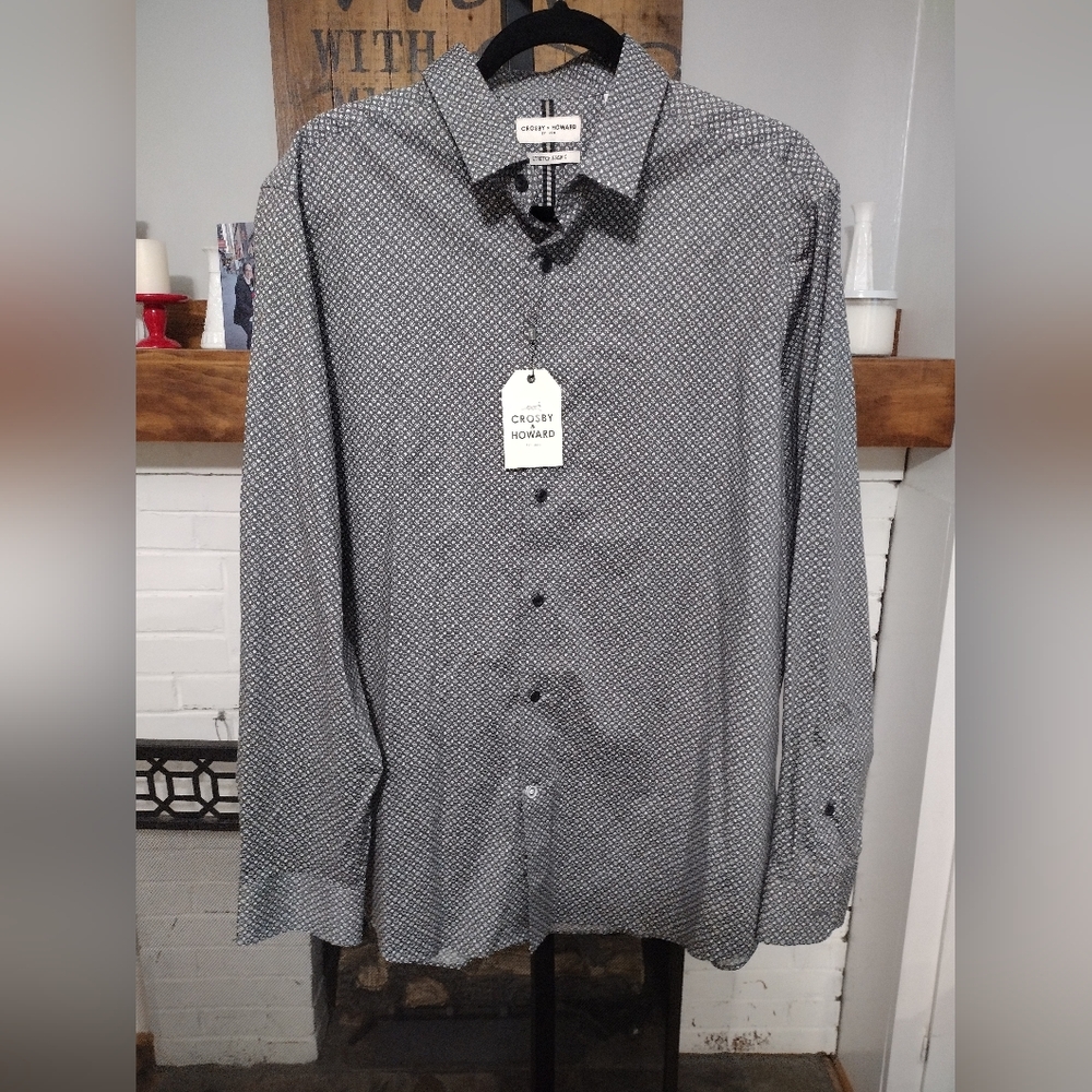 NEW Crosby & Howard Button Down Shirt